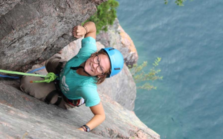 rock climb camp
